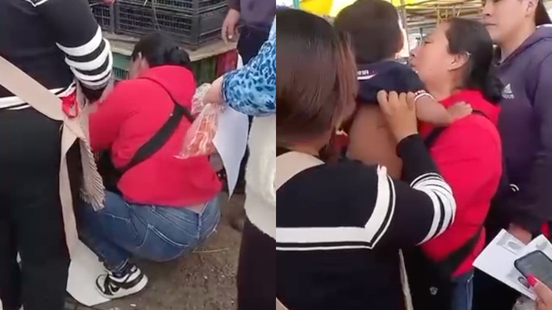 Ataque Jauría Perros contra Menor de Edad en Tianguis Central de Abasto Amozoc Puebla