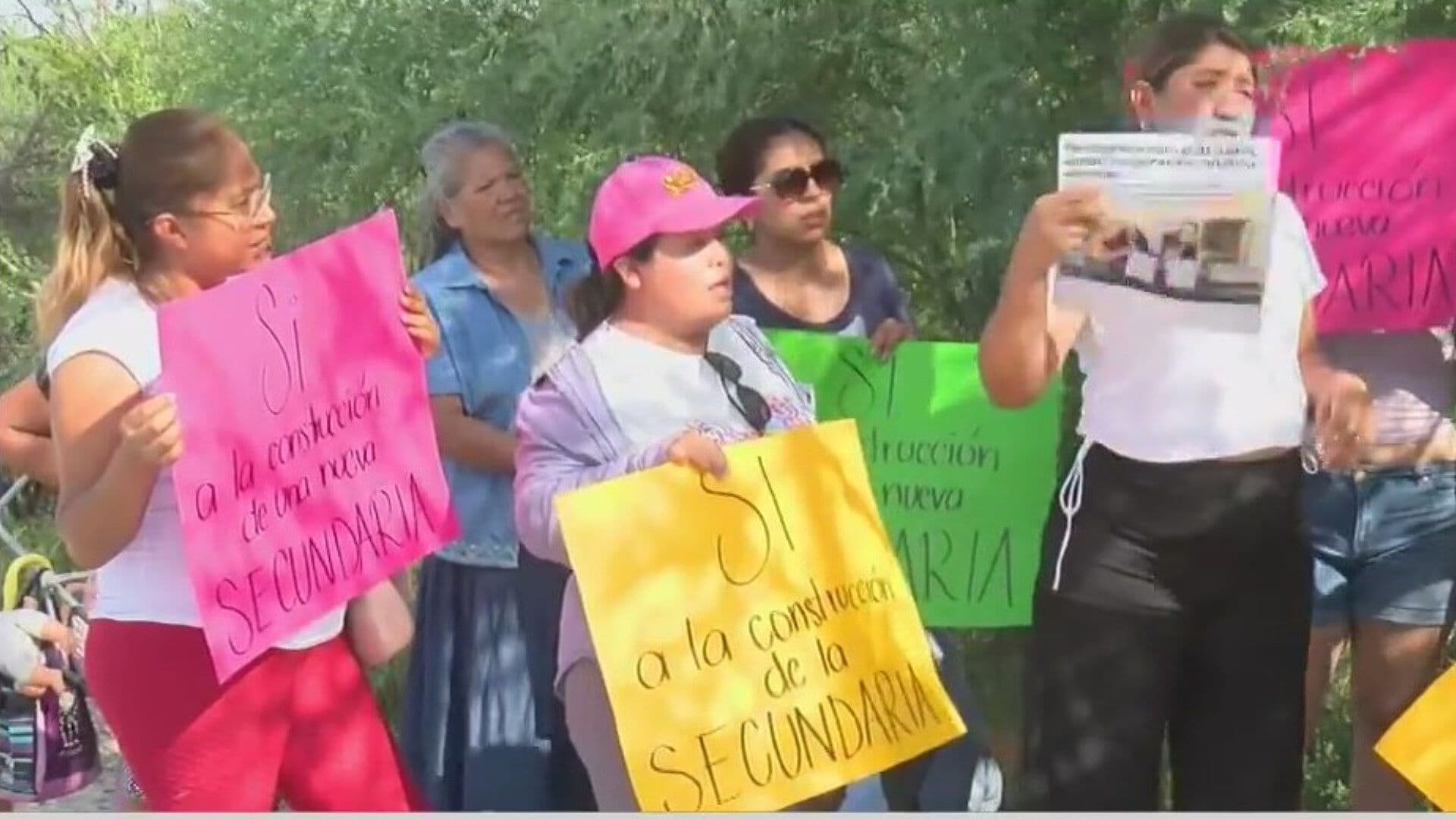 Rechazan Madres de Familia Obligar a Alumnos a Turno Nocturno en Zuazua