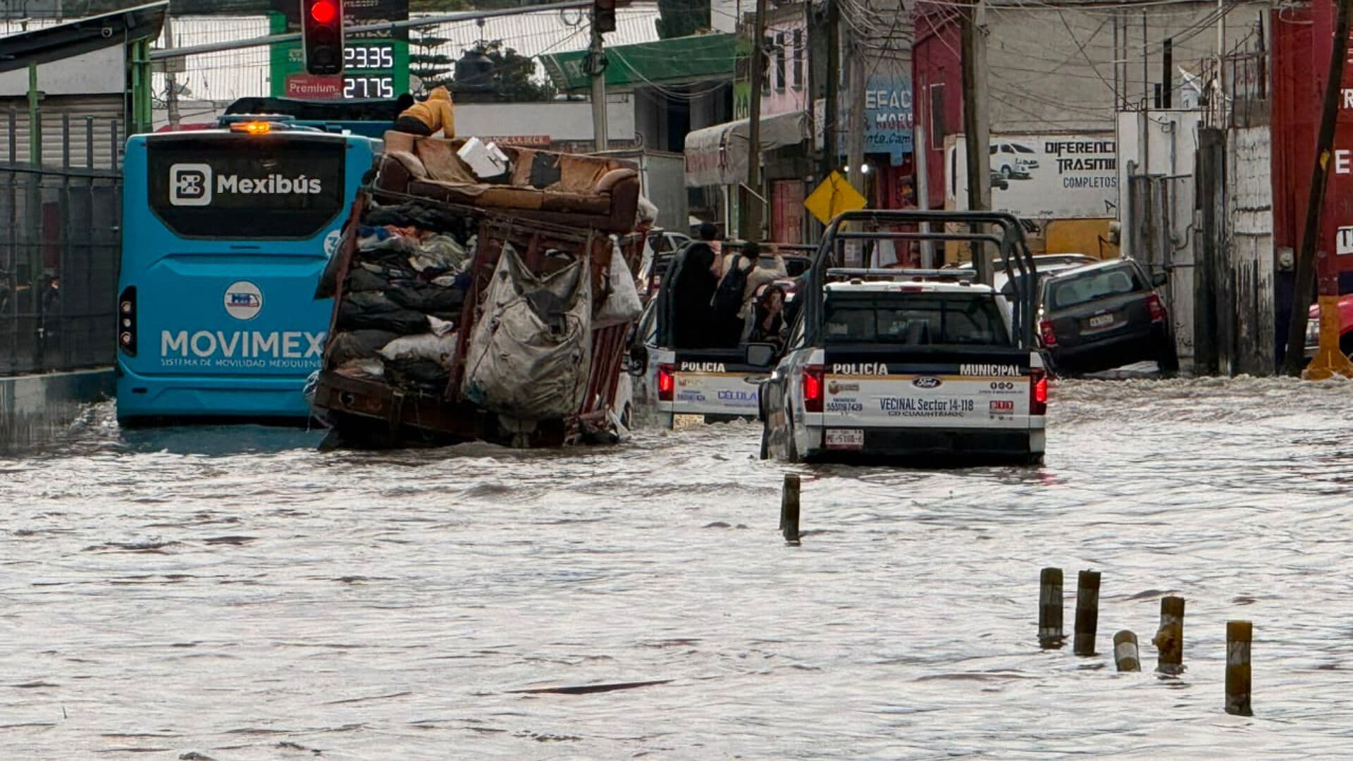 Se Esperan Lluvias en Todo México Durante el Fin de Semana