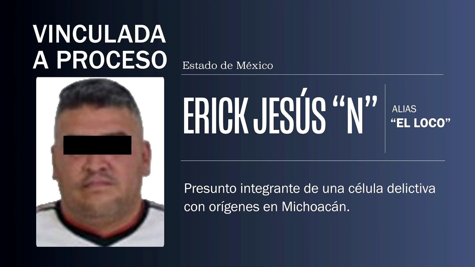 Vinculan a Proceso a “El Loco” por Extorsión a Comerciante en San Mateo Atenco