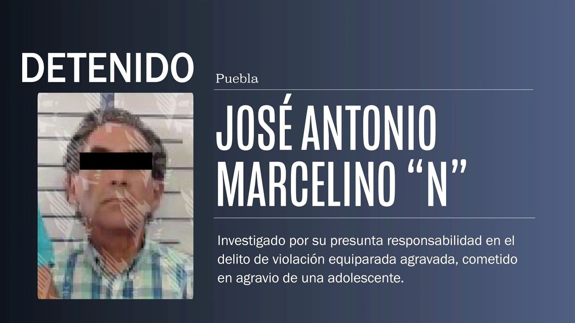 Detienen a Hombre por Presunta Violación de Adolescente en Puebla