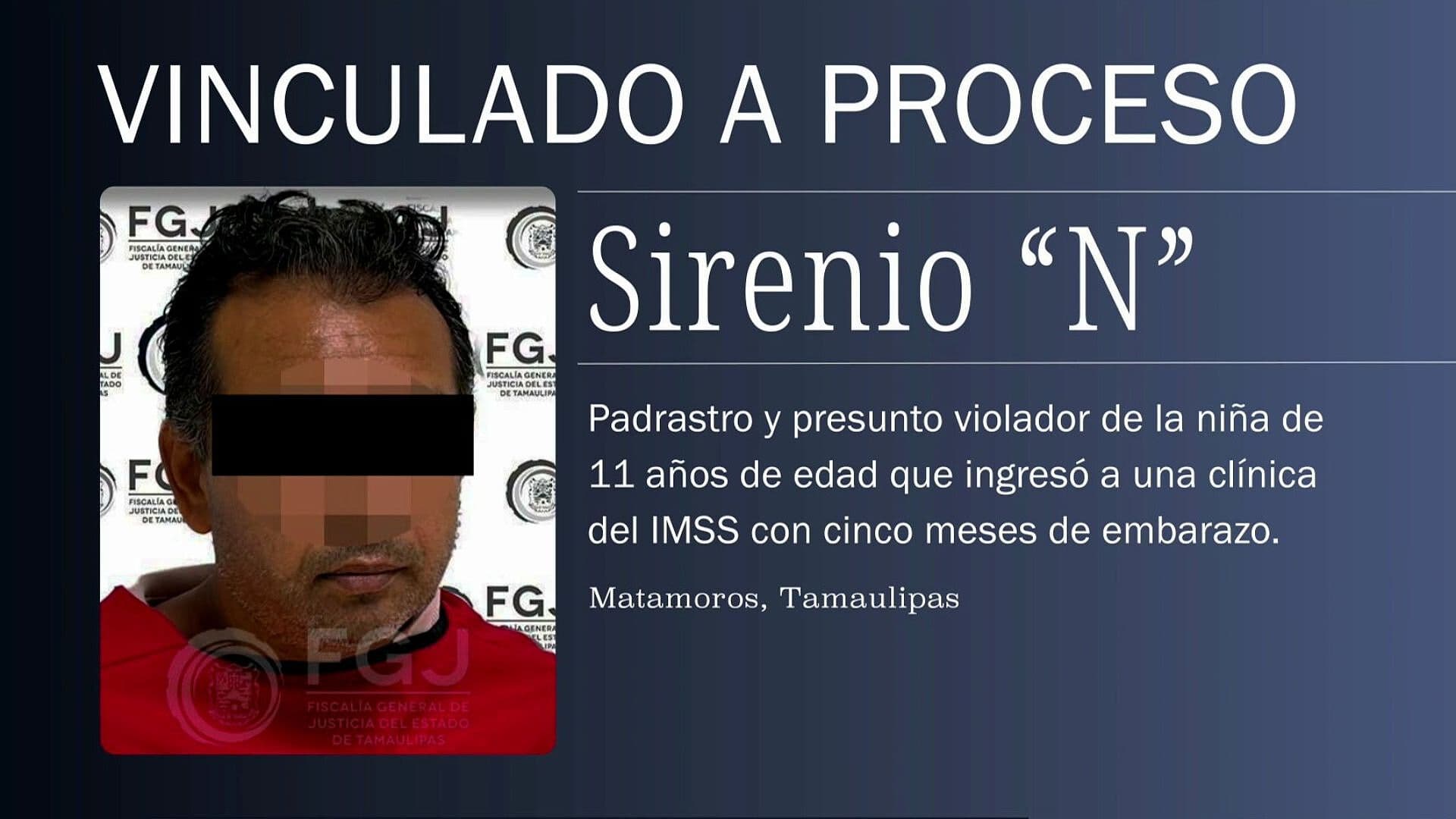 Detienen a Padrastro por Violación de Niña de 11 Años en Tamaulipas