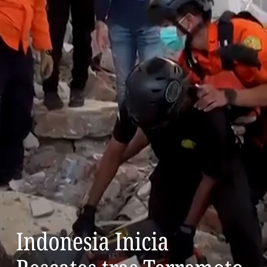 Indonesia Inicia Rescates tras Terremoto