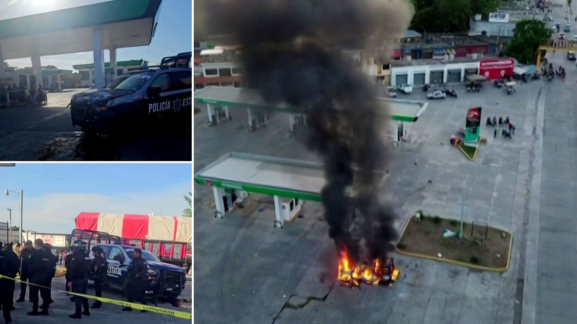 Habitantes Incendian Patrulla Tras Accidente Fatal en Álamo, Veracruz