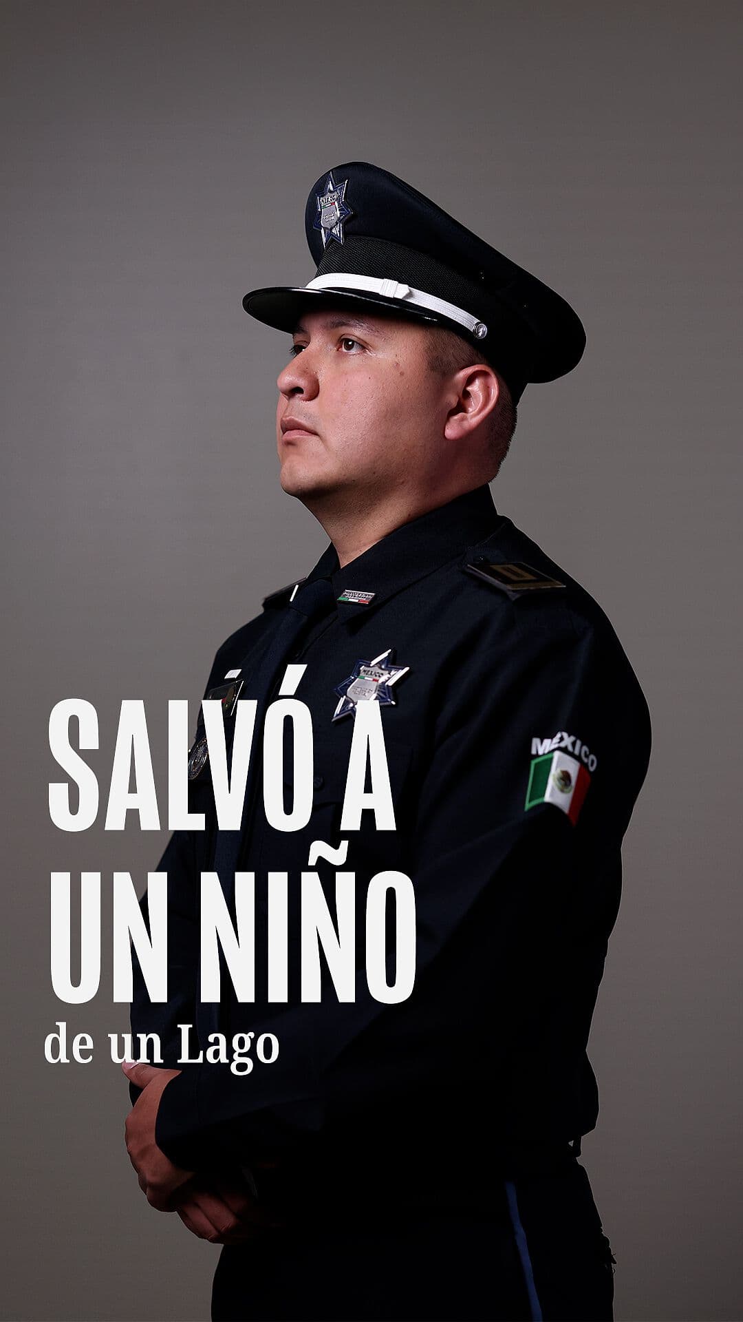 Así Rescató un Policía a Niño de un Lago en Teotihuacán