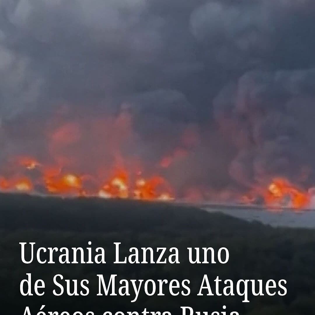 Ucrania Lanza uno de Sus Mayores Ataques Aéreos contra Rusia
