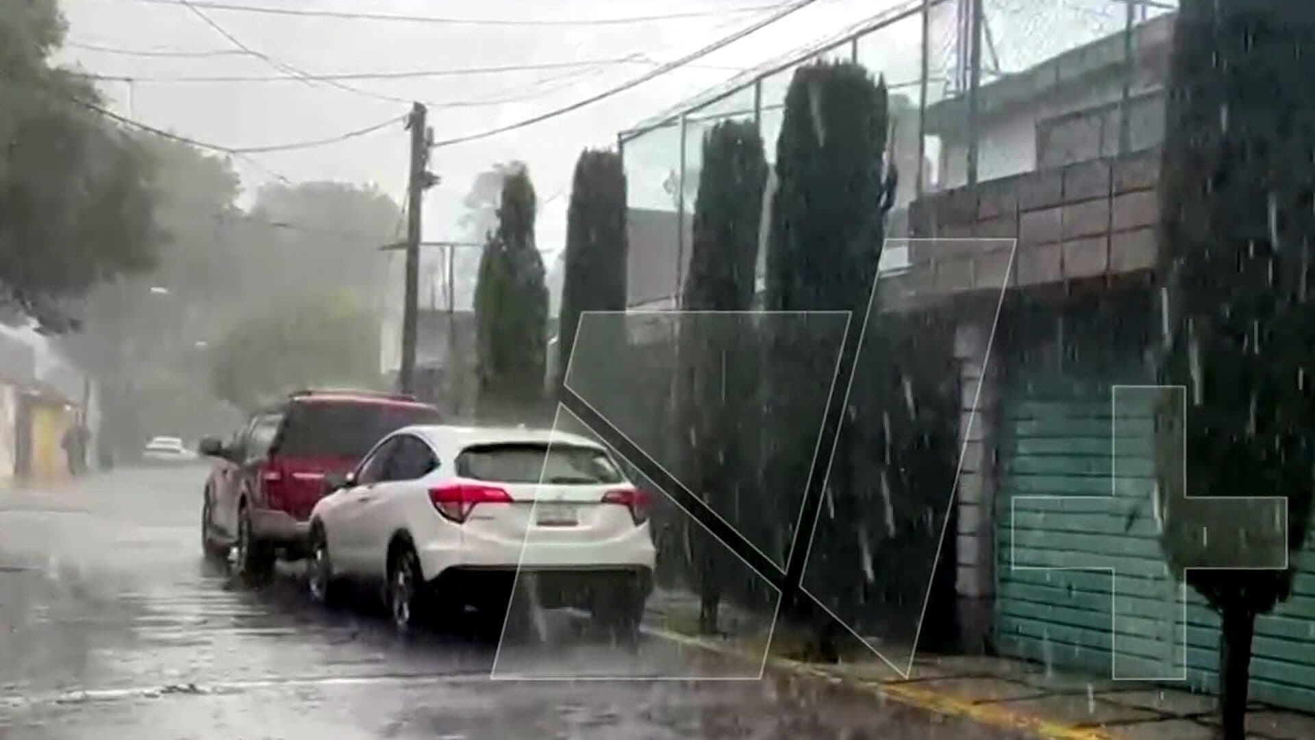 Granizada y Lluvias Intensas Afectan Tlalnepantla y Atizapán, Edomex