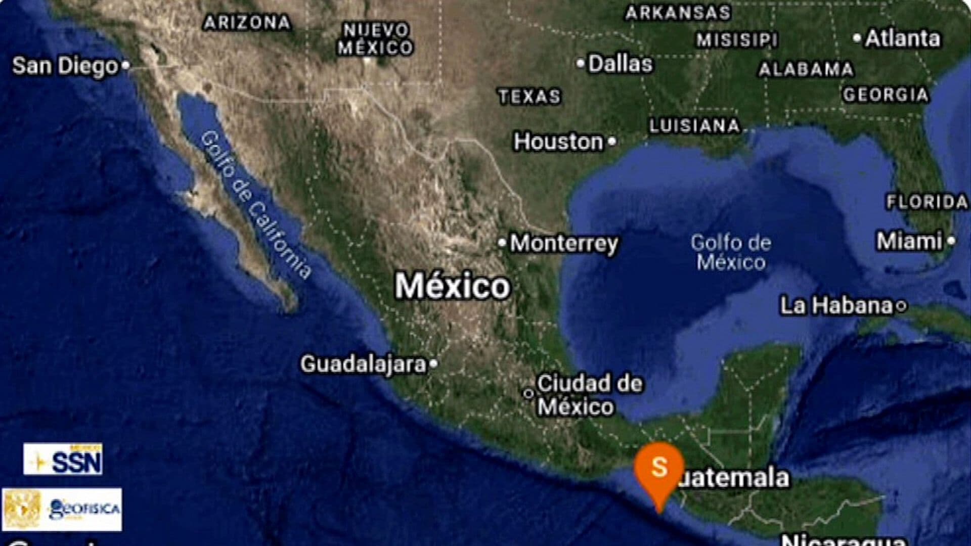 Sismo de Magnitud 4.5 Sacude Chiapas; No Reportan Afectaciones