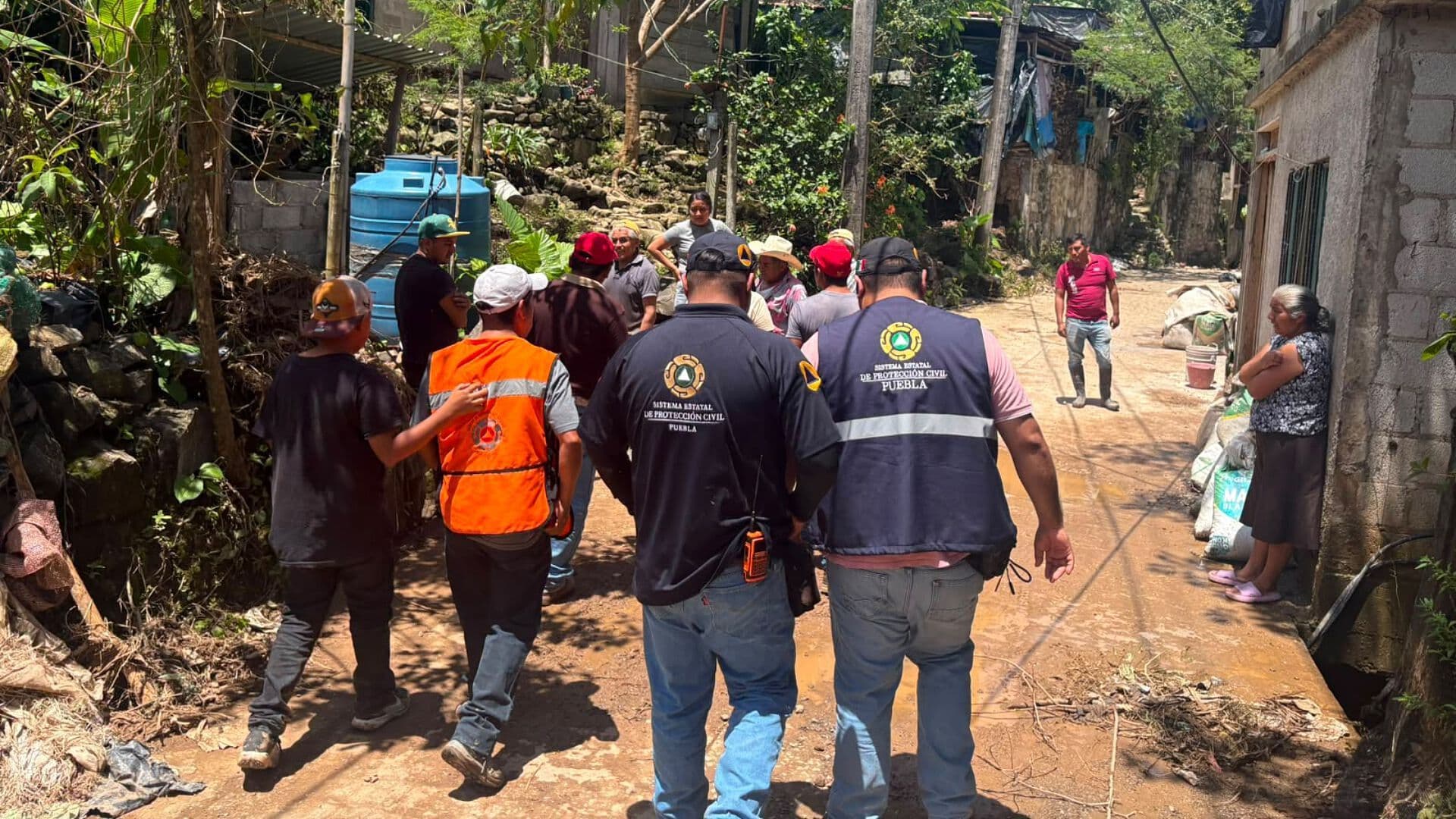 Registradas 48 Viviendas Afectadas Lluvias Xochinanacatlán Tlaola Puebla