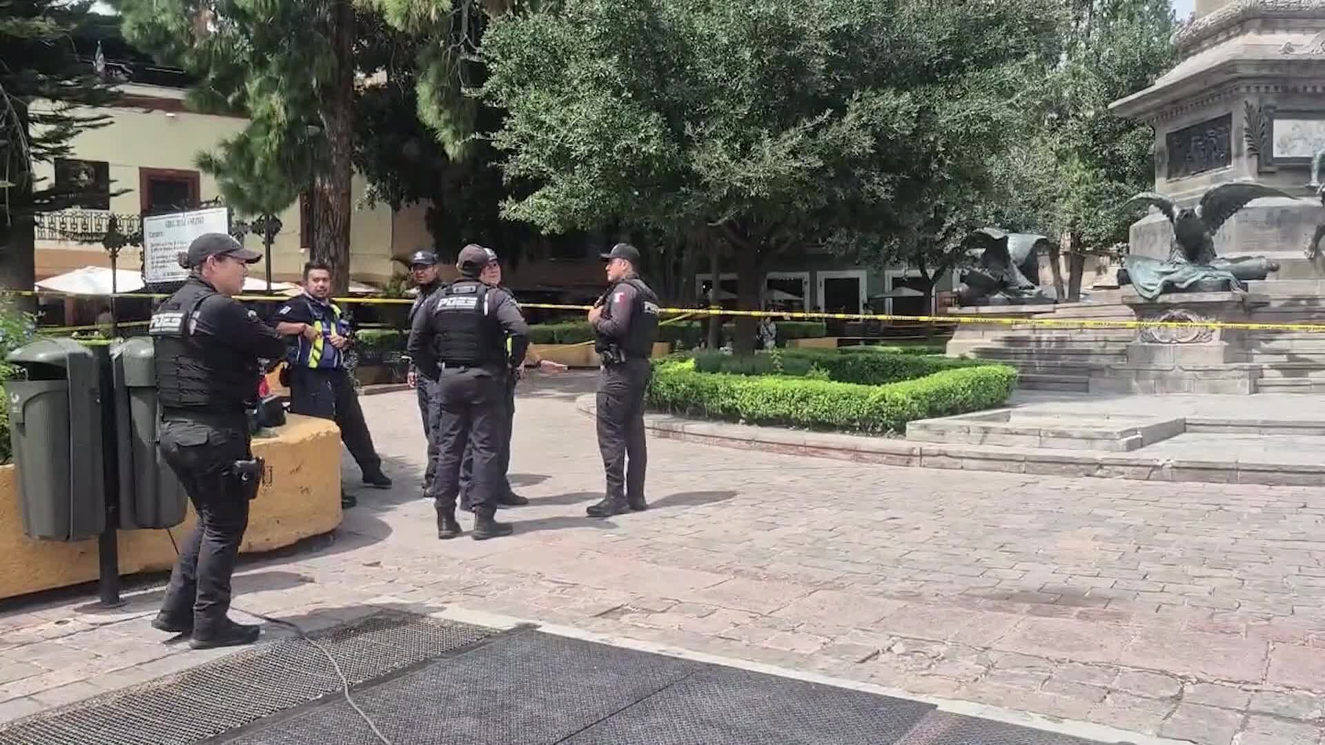 Mujer Muere Repentinamente en el Jardín de la Corregidora en Querétaro