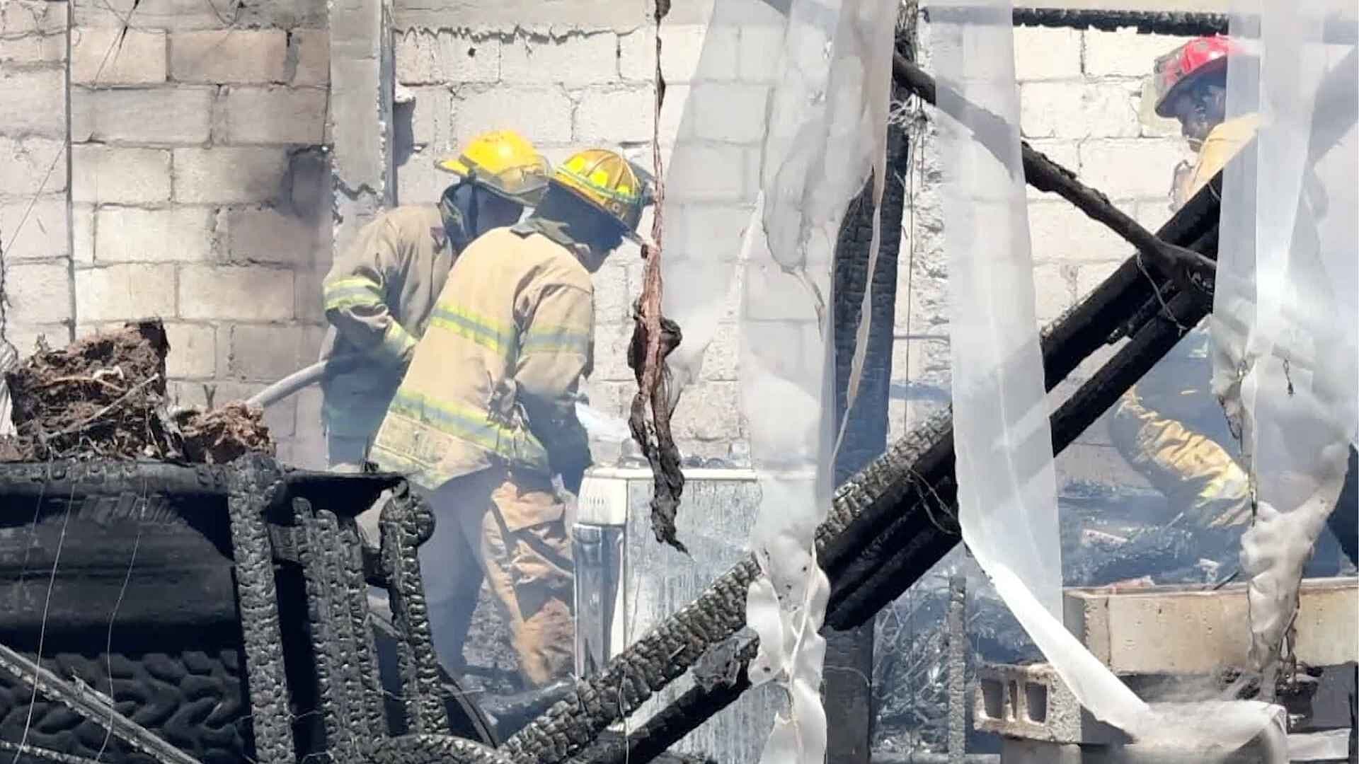 Pelea Entre Vecinos Termina con Incendio de una Vivienda en Ciudad Juárez