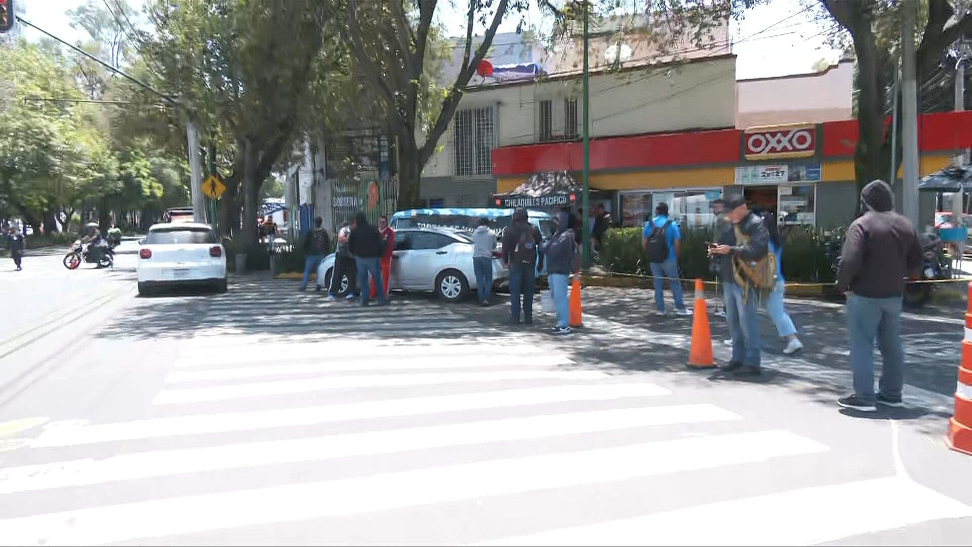 Bloqueo en Miguel Ángel de Quevedo Complica Circulación en Coyoacán