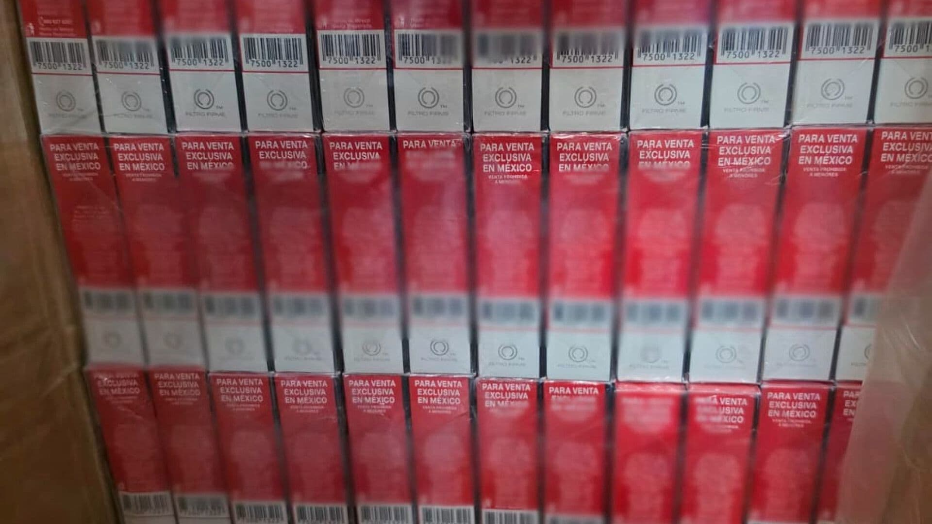 Aseguran Más de 5.8 Millones de Cigarros Apócrifos en el AICM