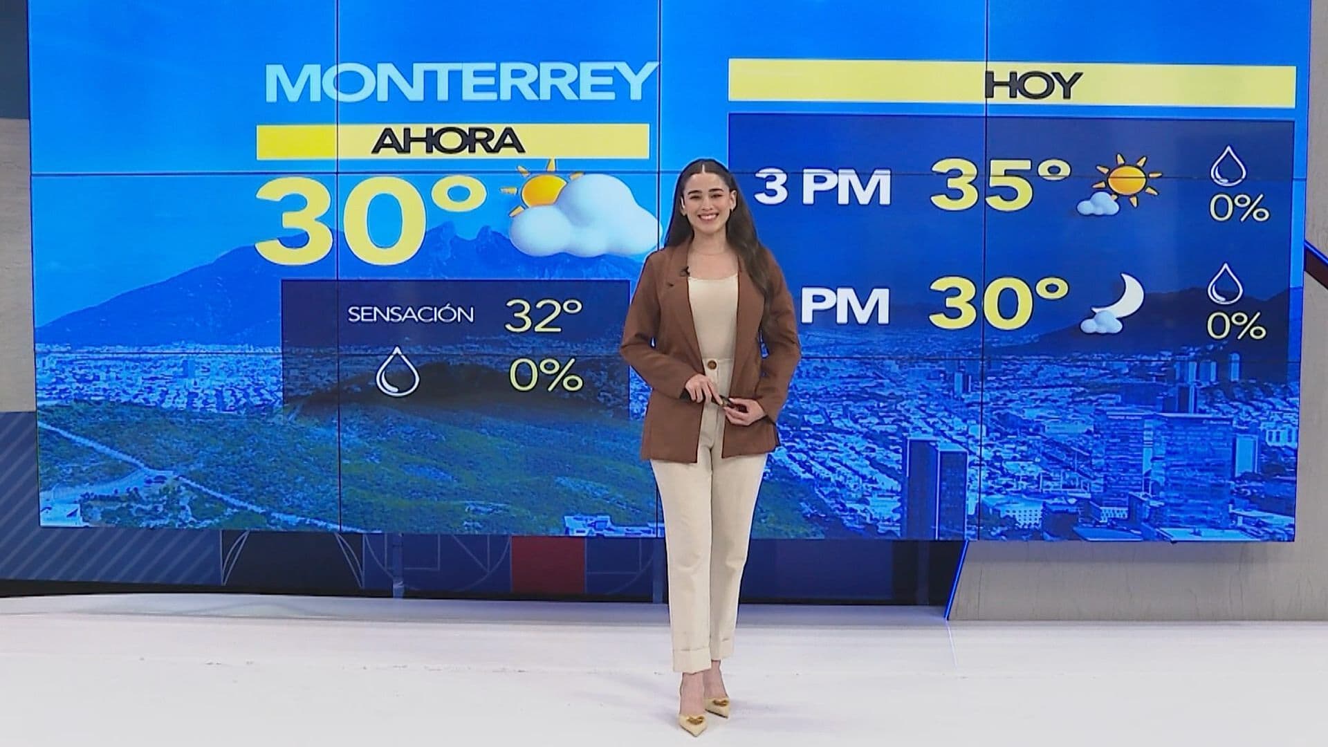 Clima en Nuevo León Pronóstico Vespertino del Miércoles 19 de Agosto de 2026