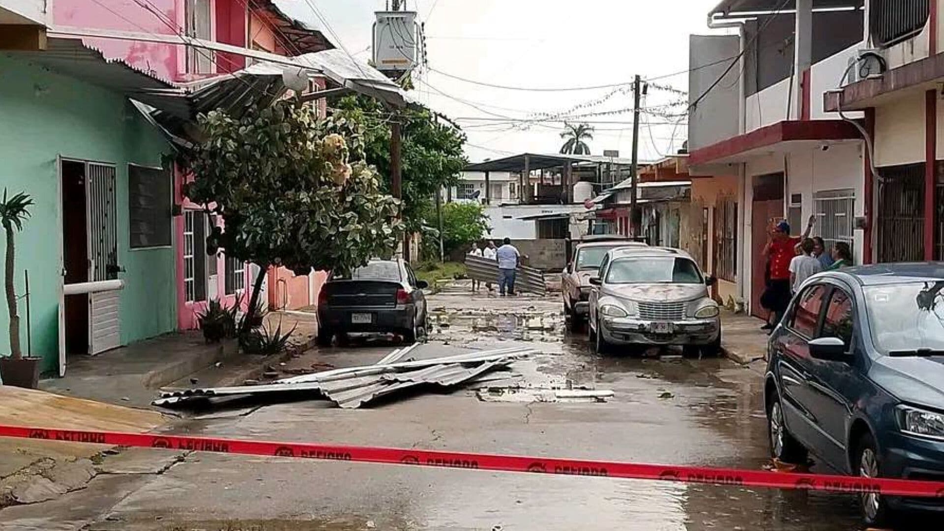 Tormenta Sorprende Las Choapas, Veracruz; Hay Más de 100 Reportes de Daños