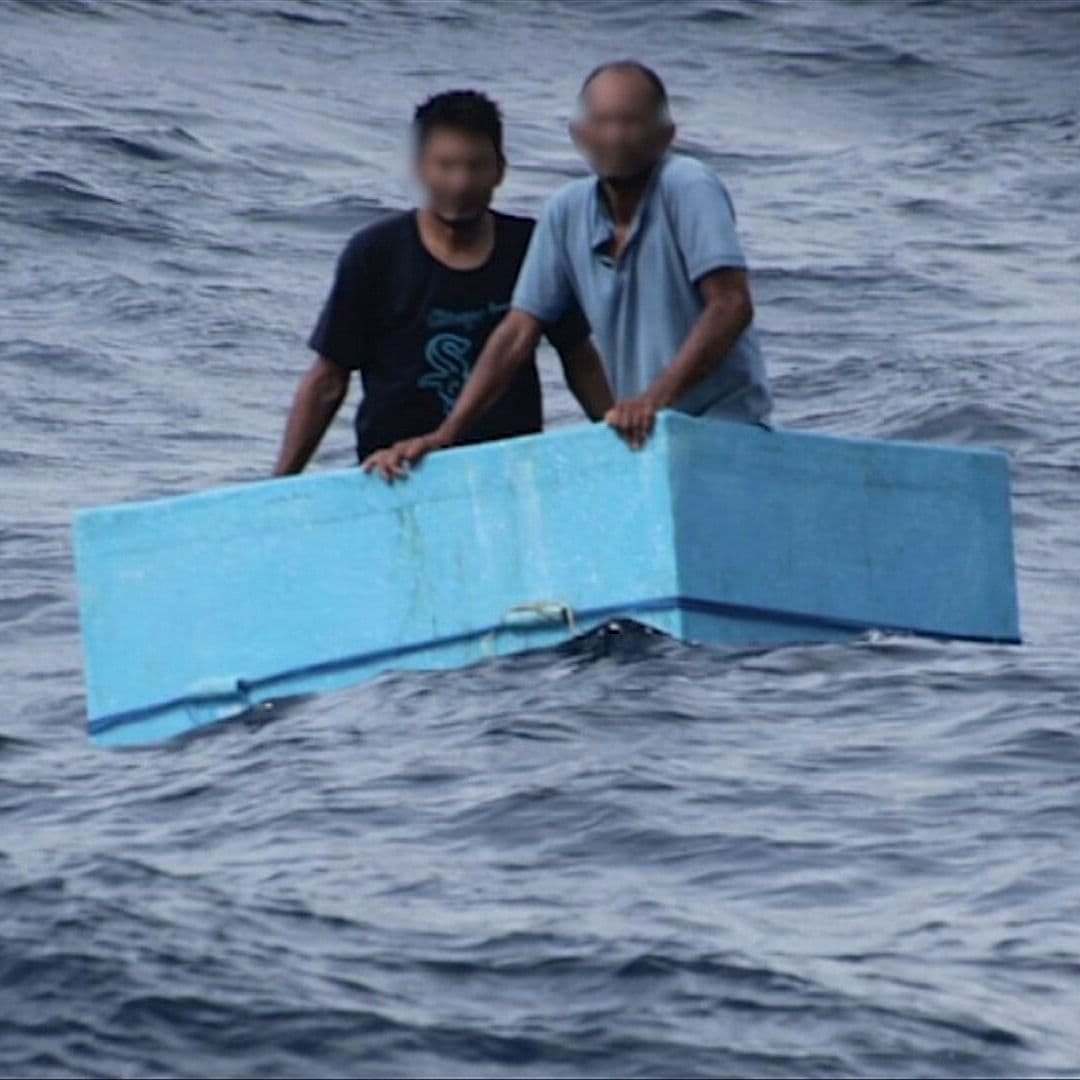 Hielera Salva la Vida a 2 Pescadores Desaparecidos la Semana Pasada en Chiapas