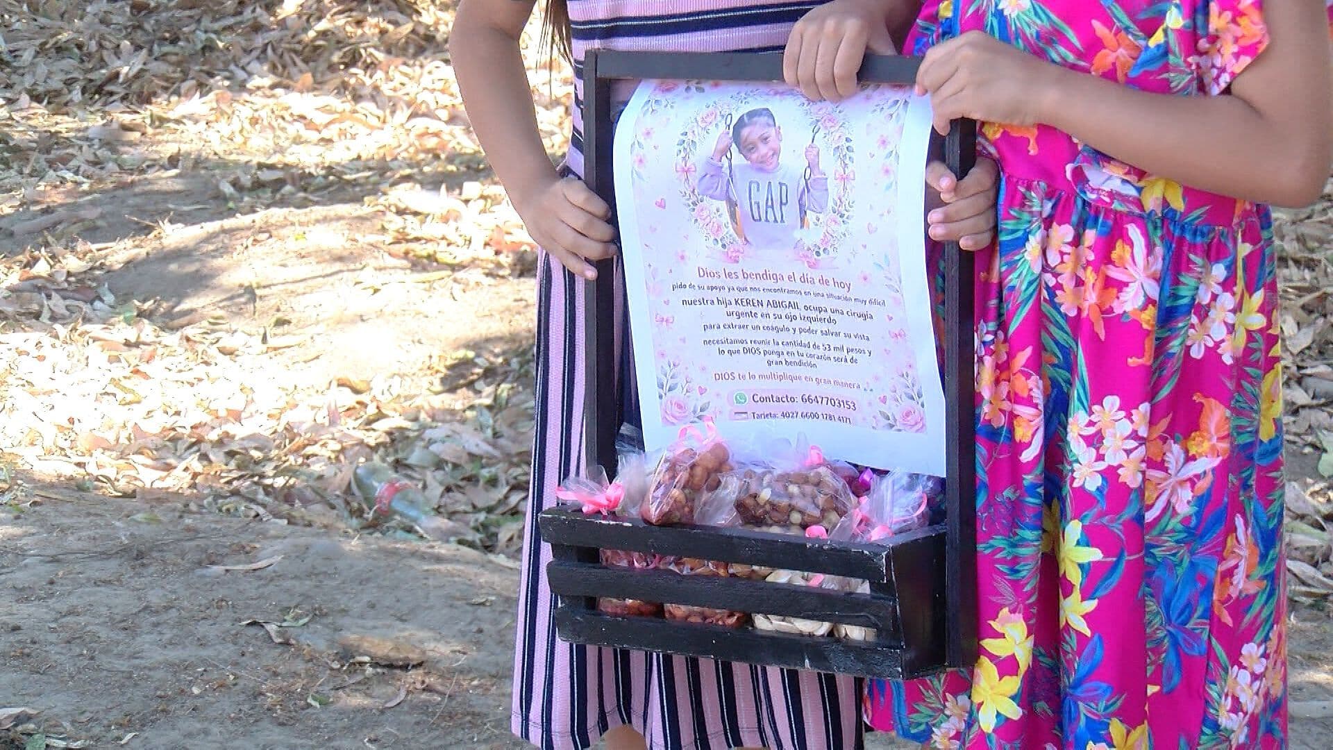 Familia Pide Apoyo para Cirugía de Niña que Perdió la Vista de un Ojo en Tijuana