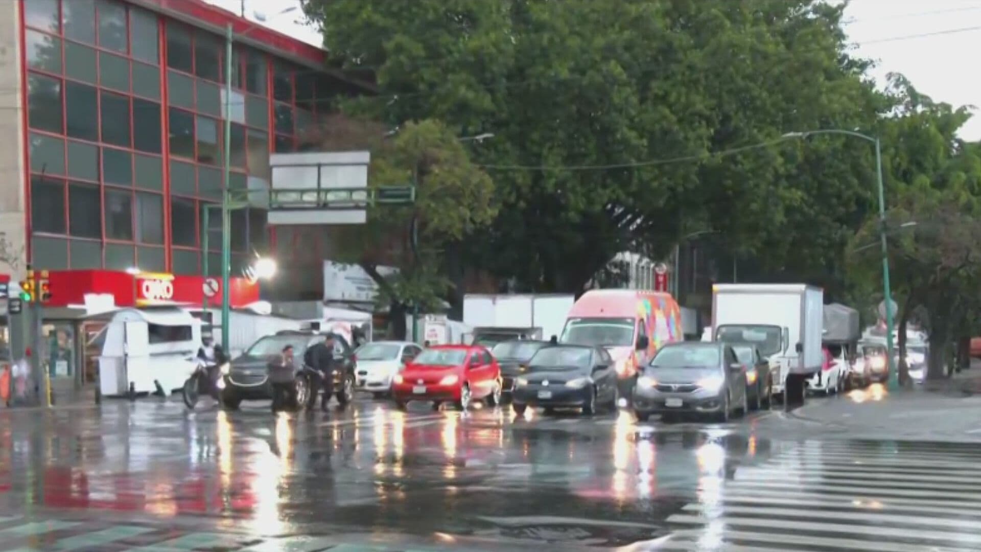 Se Registra Lluvia Intensa en el Centro de la CDMX; Activan Alerta Amarilla