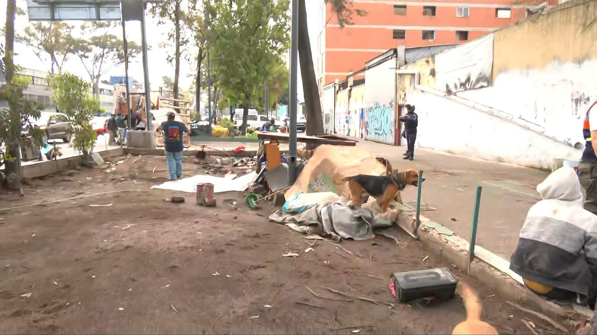 Retiran Campamentos en la Colonia Morelos, CDMX