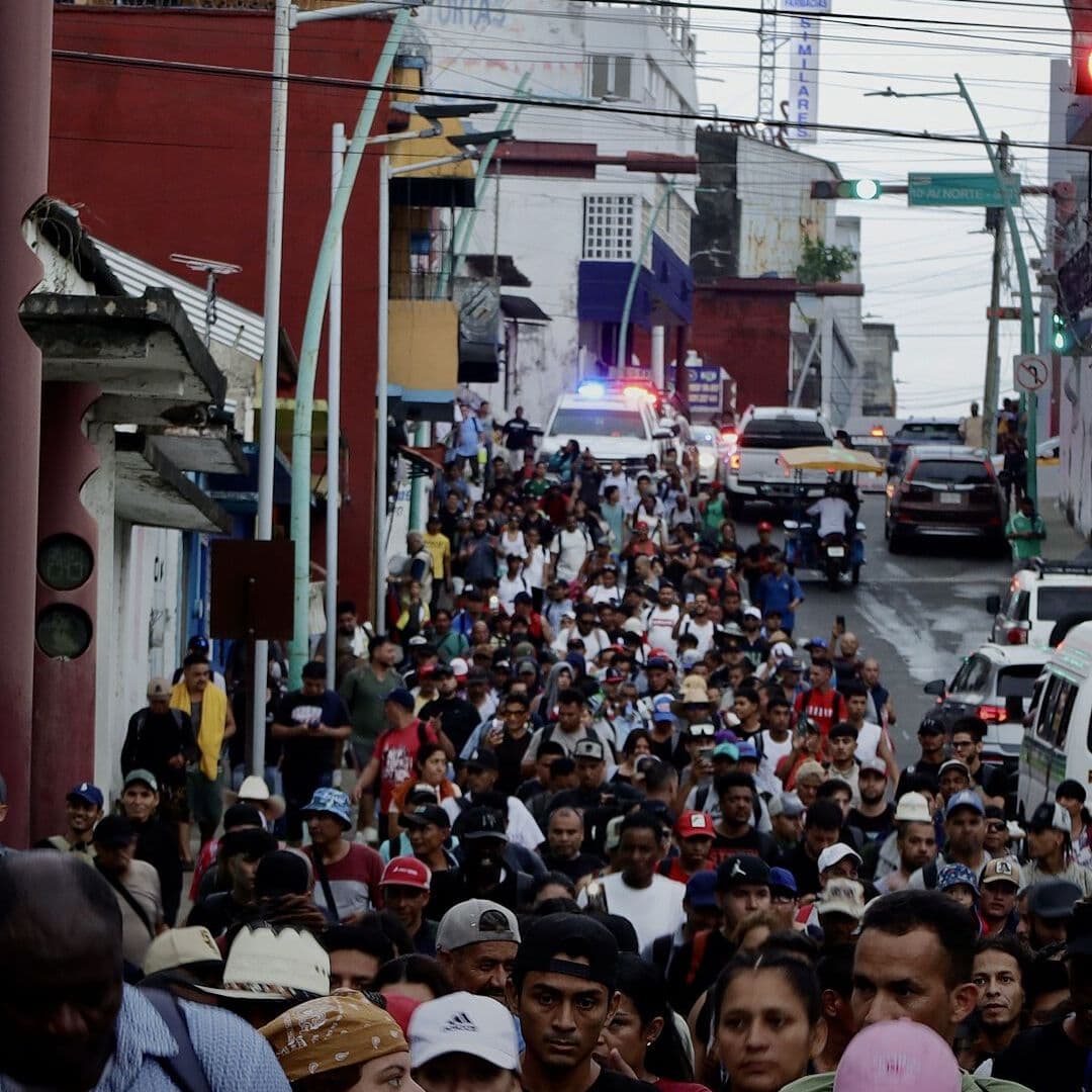 Nueva Caravana Migrante se Dirige a la CDMX