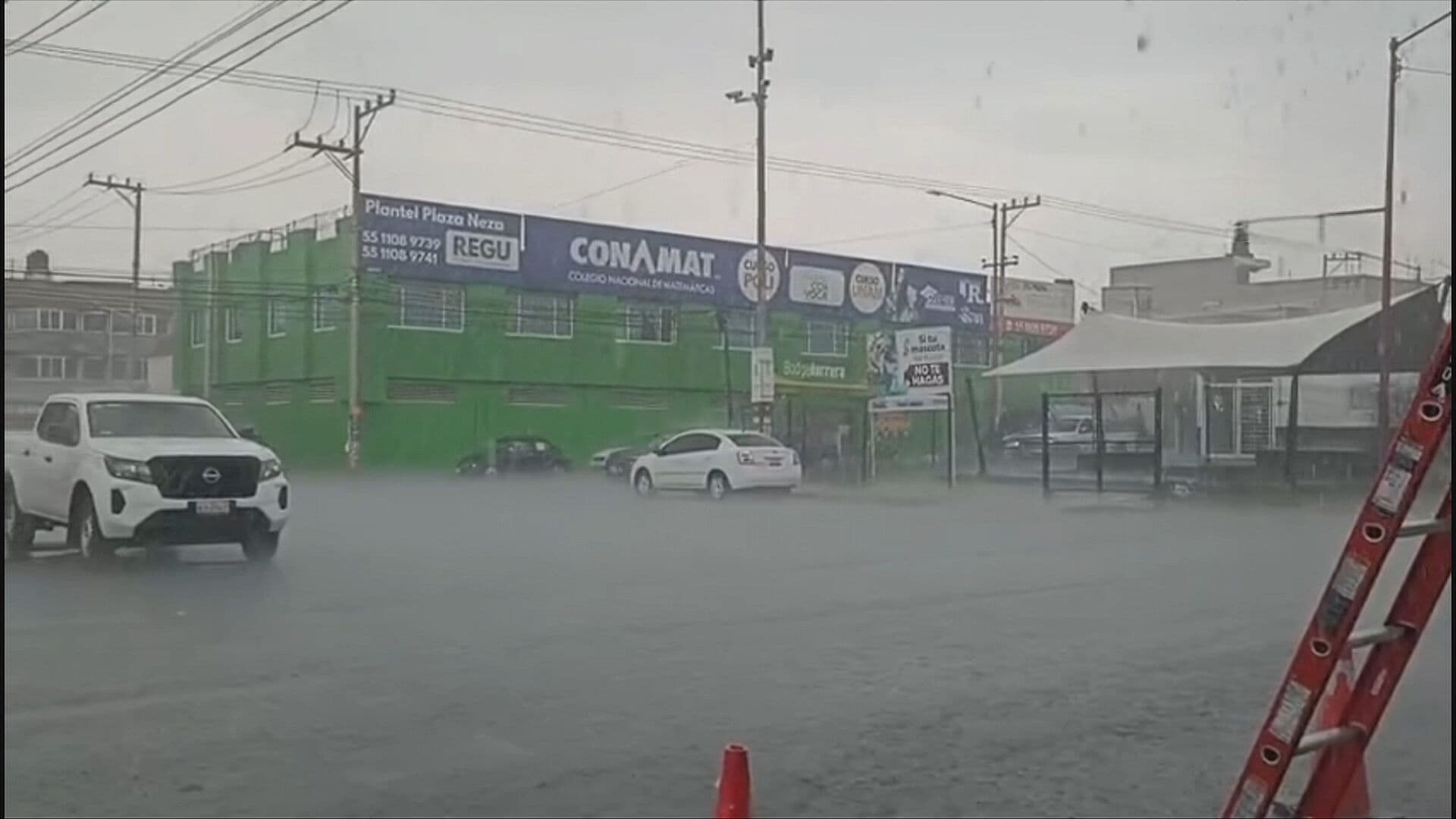 Reportan Caída de Lluvia en Municipios del Oriente del Estado de México