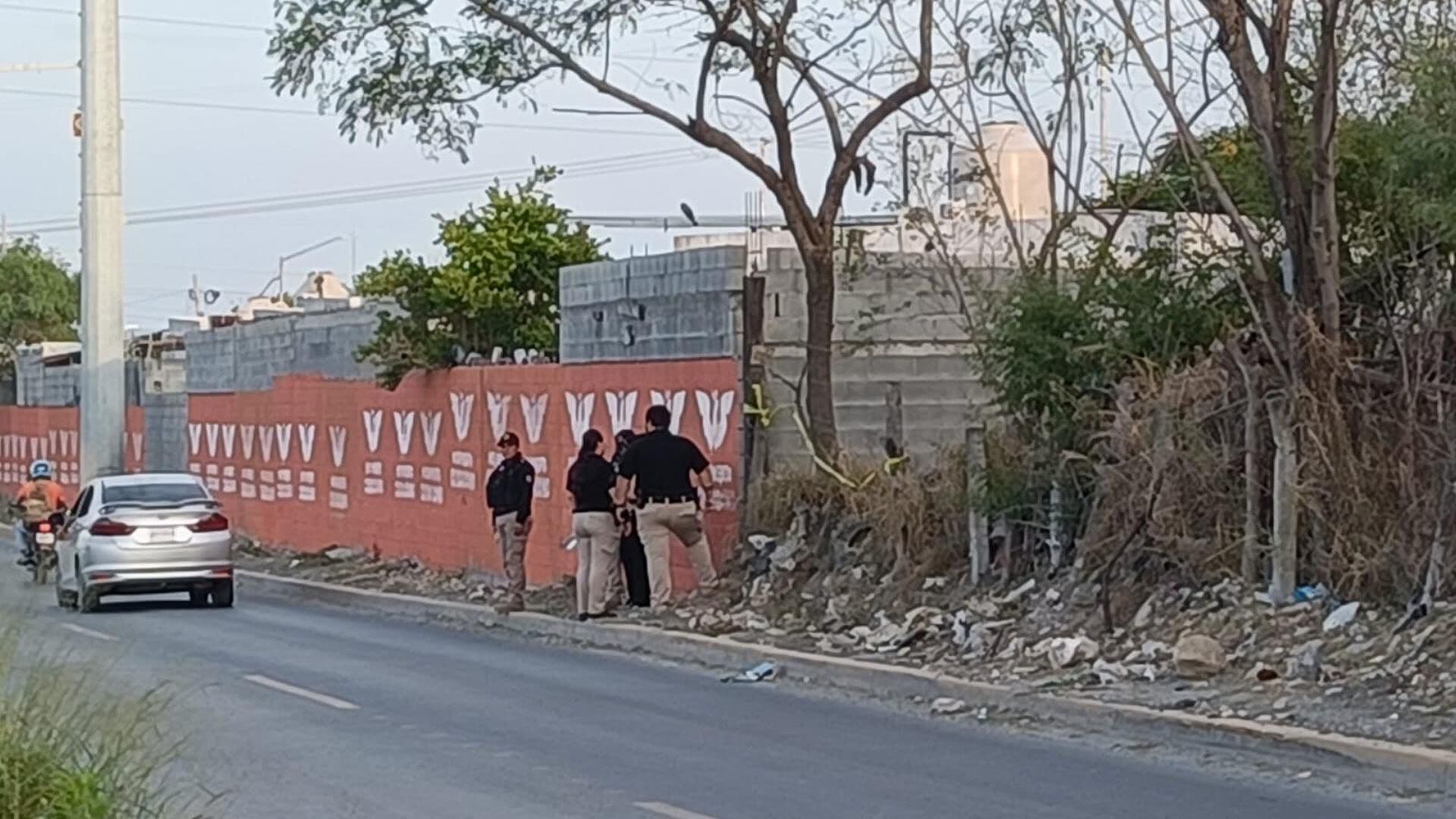 Moviliza Hallazgo de Restos Humanos en Terreno Baldío en Col. Mirador Del Río, Juárez, NL