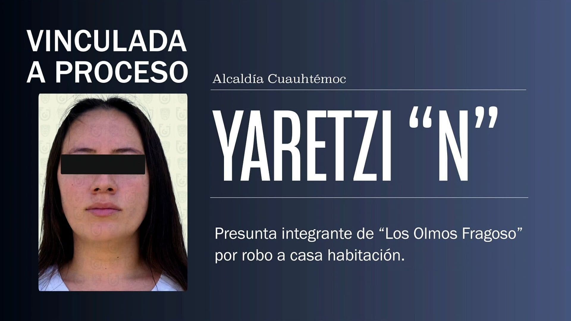 Vinculan a Proceso a Presunta Integrante de “Los Olmos Fragoso” por Robo en Cuajimalpa
