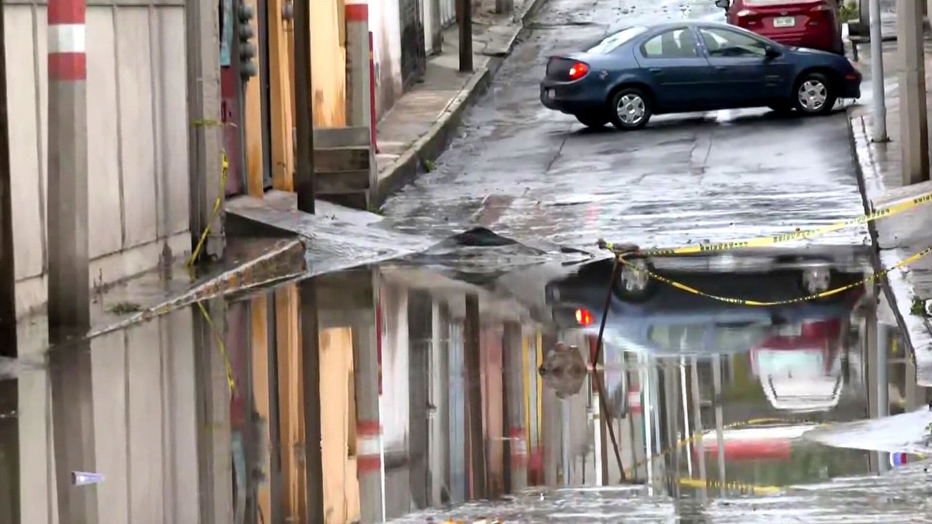 Inundación Afecta Viviendas y Forma Enorme Encharcamiento en Tláhuac, CDMX