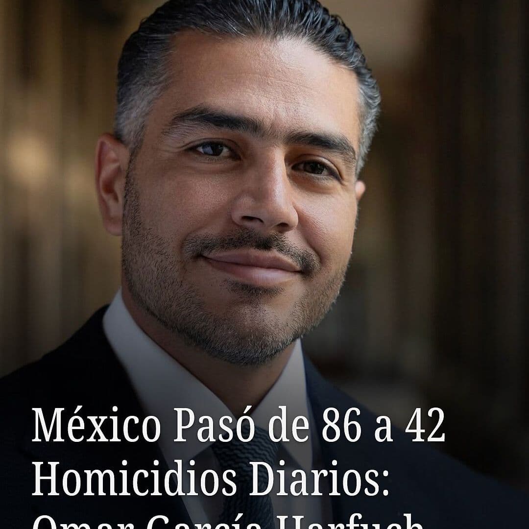 México Pasó de 86 a 42 Homicidios Diarios: Omar García Harfuch