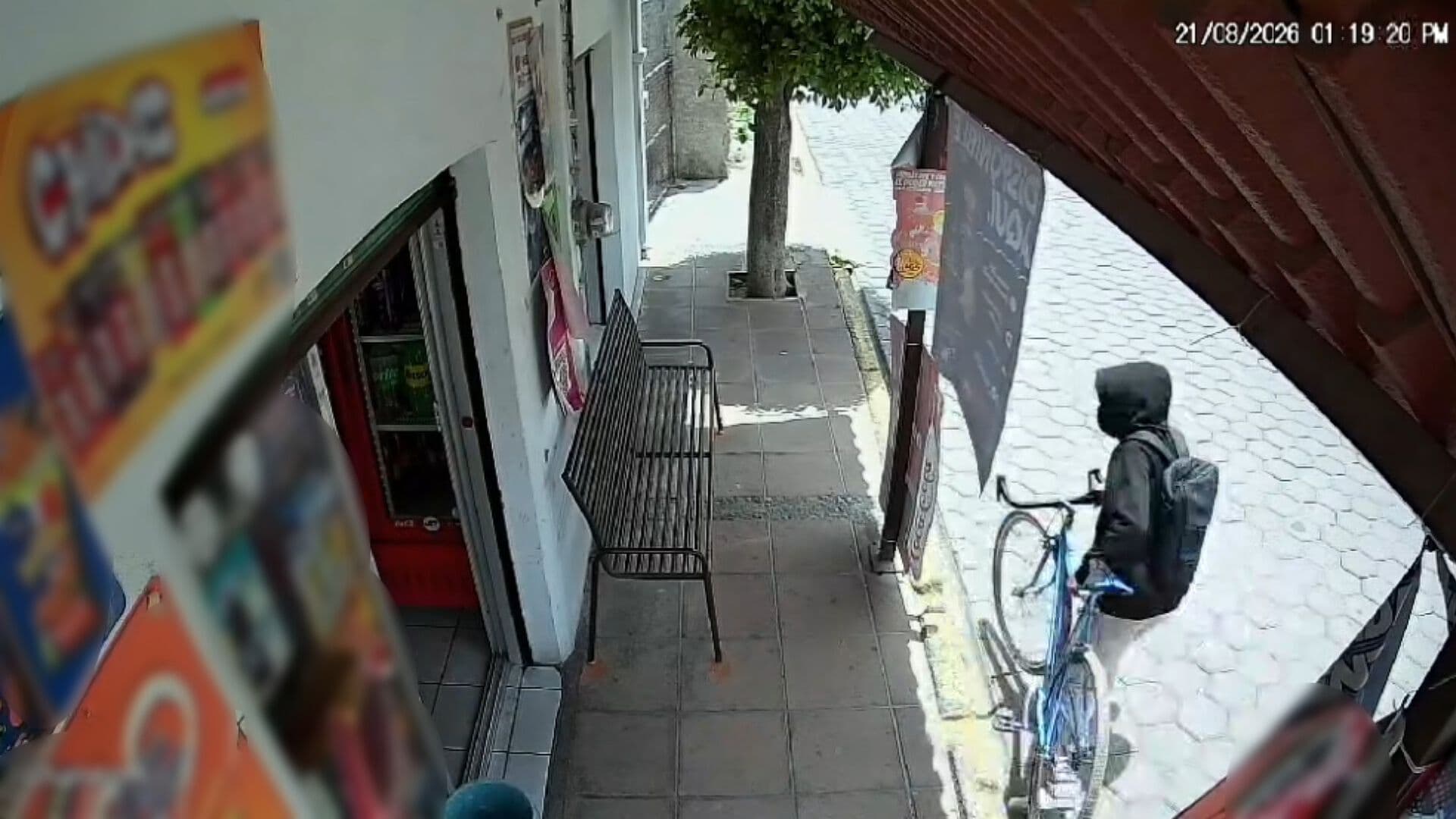 Video Robo Bicicleta de Tienda en San Bernardino Tlaxcalancingo San Andrés Cholula Puebla