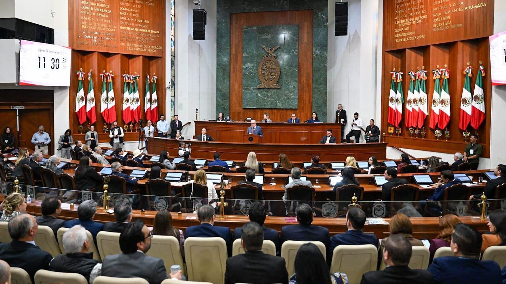 Posponen Sesión para Elegir a Gobernador Interino de Sinaloa
