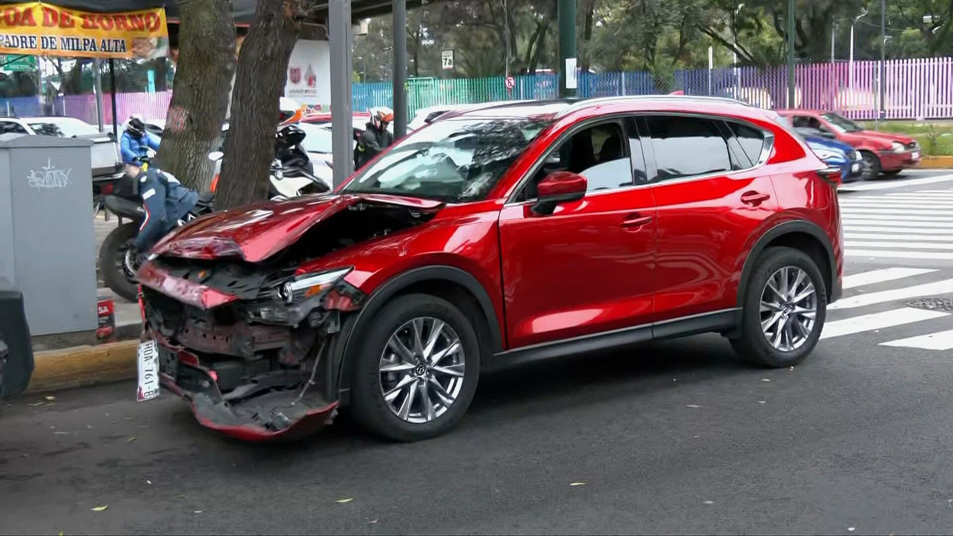 Vuelca Camioneta sobre Viaducto Río de la Piedad, CDMX
