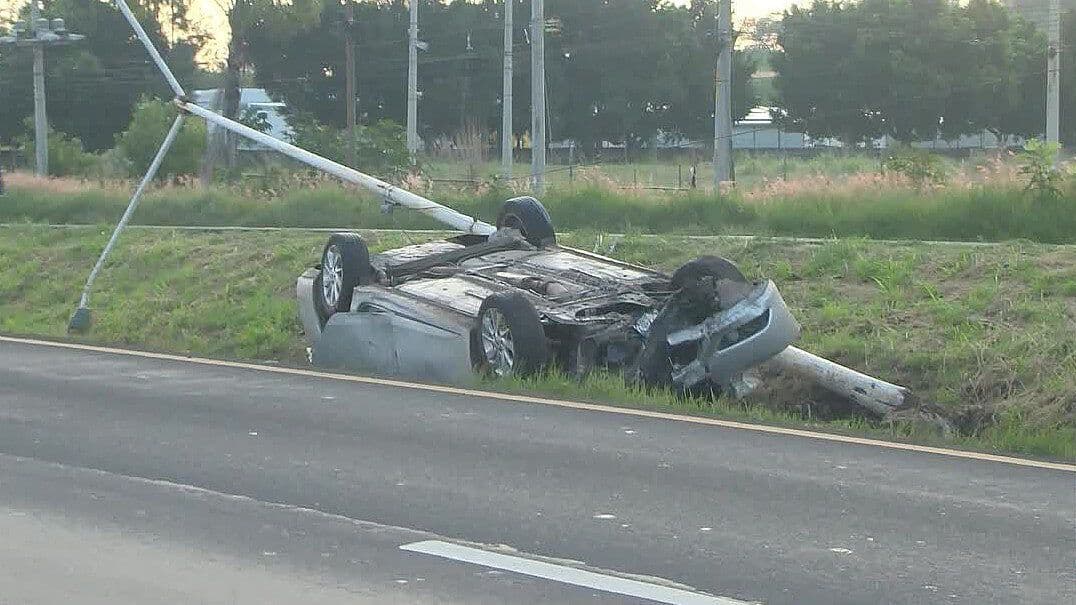 Conductor Termina Volcado tras Quedarse Dormido en Tlajomulco