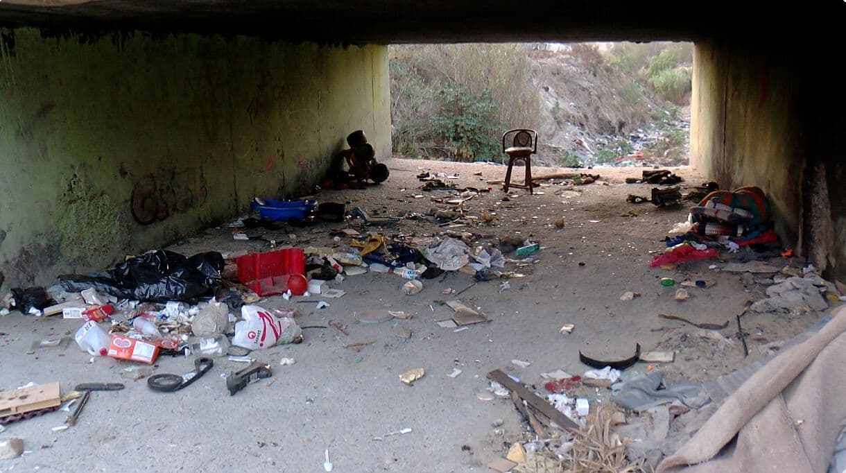 Basura Acumulada en Arroyo del Cañón del Matadero Preocupa a Vecinos de Tijuana