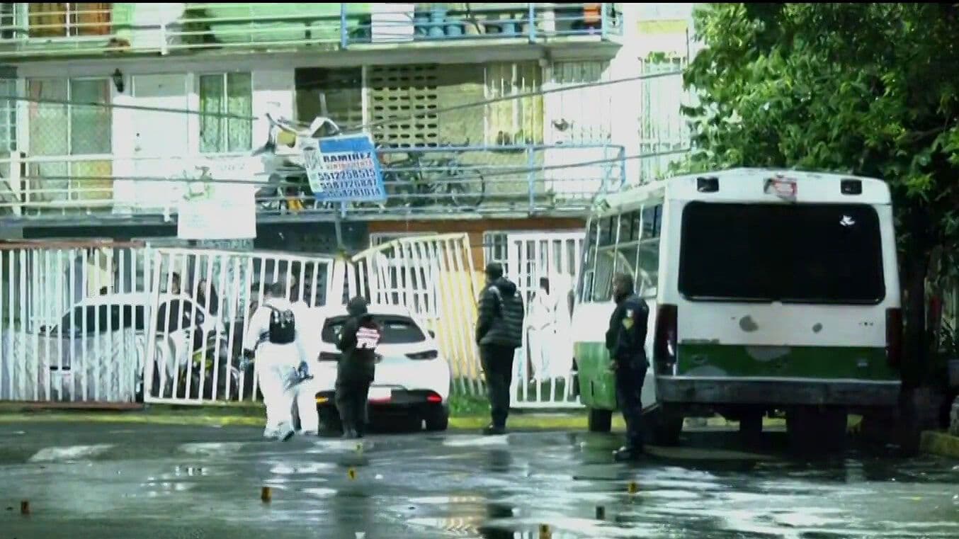 Asesinan a Balazos a Conductor en Iztapalapa, CDMX