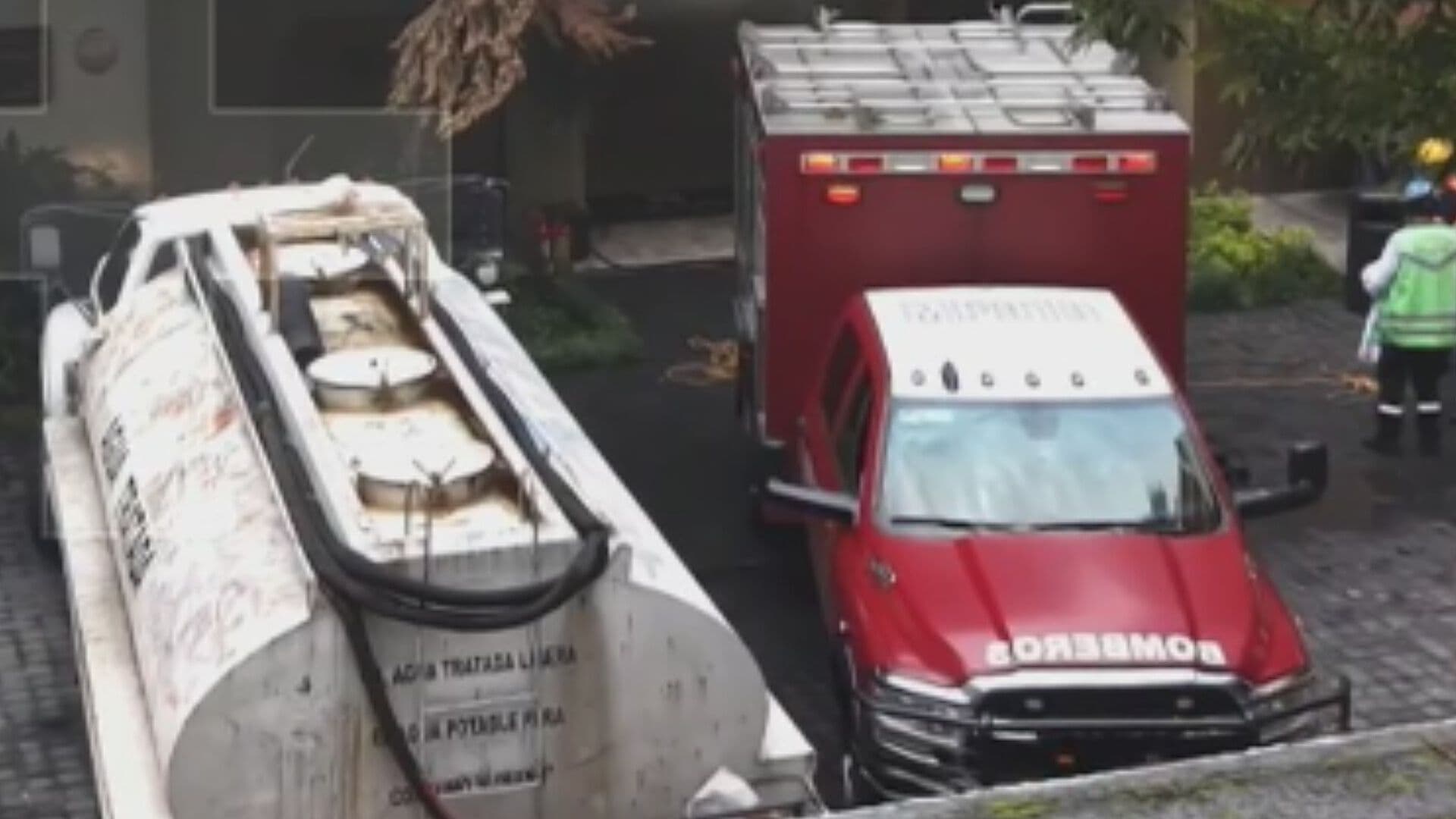 Reportan Incendio en la Colonia Guadalupe Inn, Álvaro Obregón