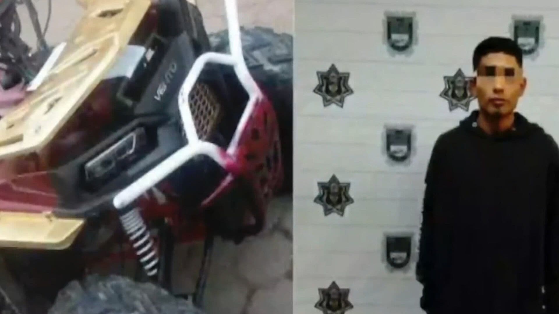 Detienen a Hombre con Motos Robadas en San Miguel de Allende Guanajuato