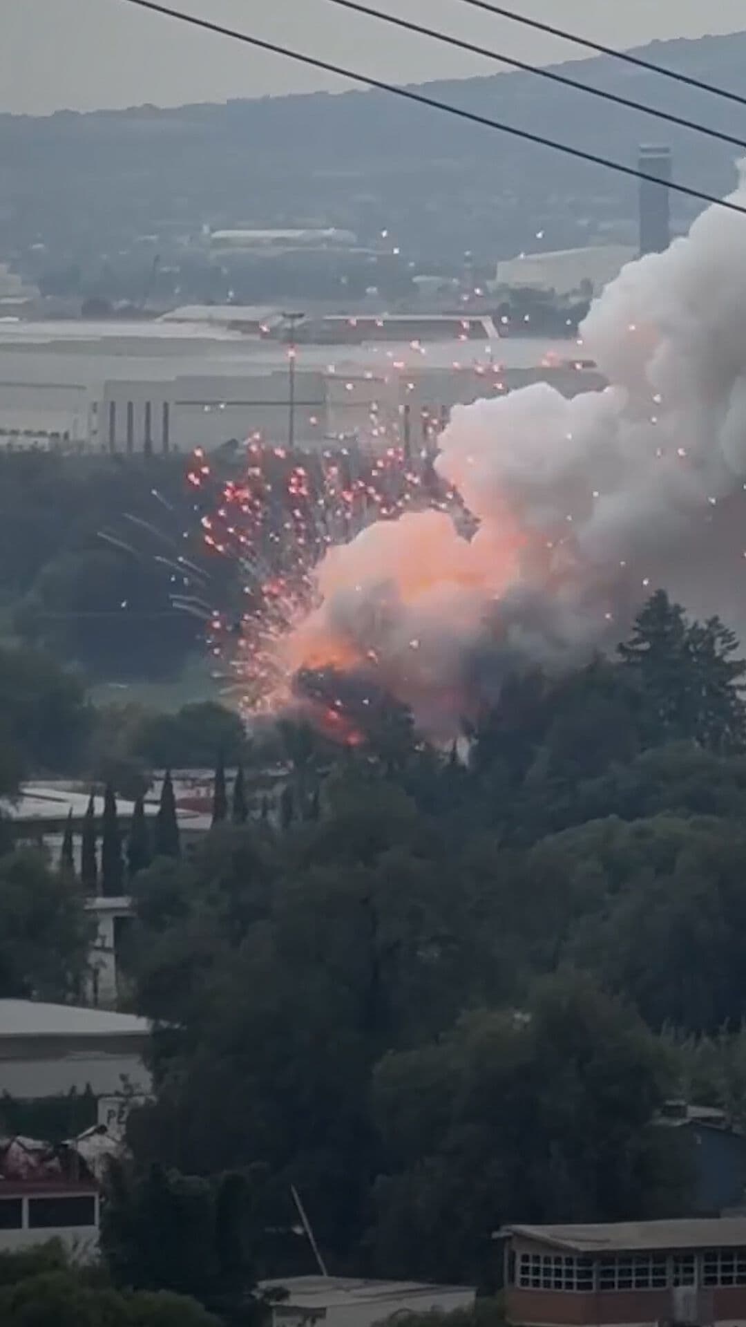 Se Registra Explosión en Tultepec