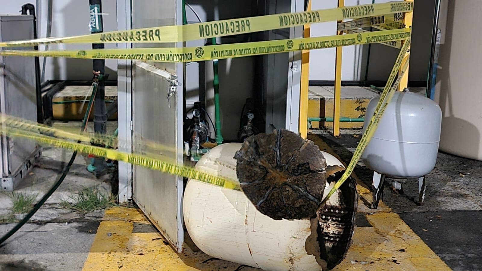 Se Registra Explosión de Tanque en Empresa en Apodaca, Nuevo León