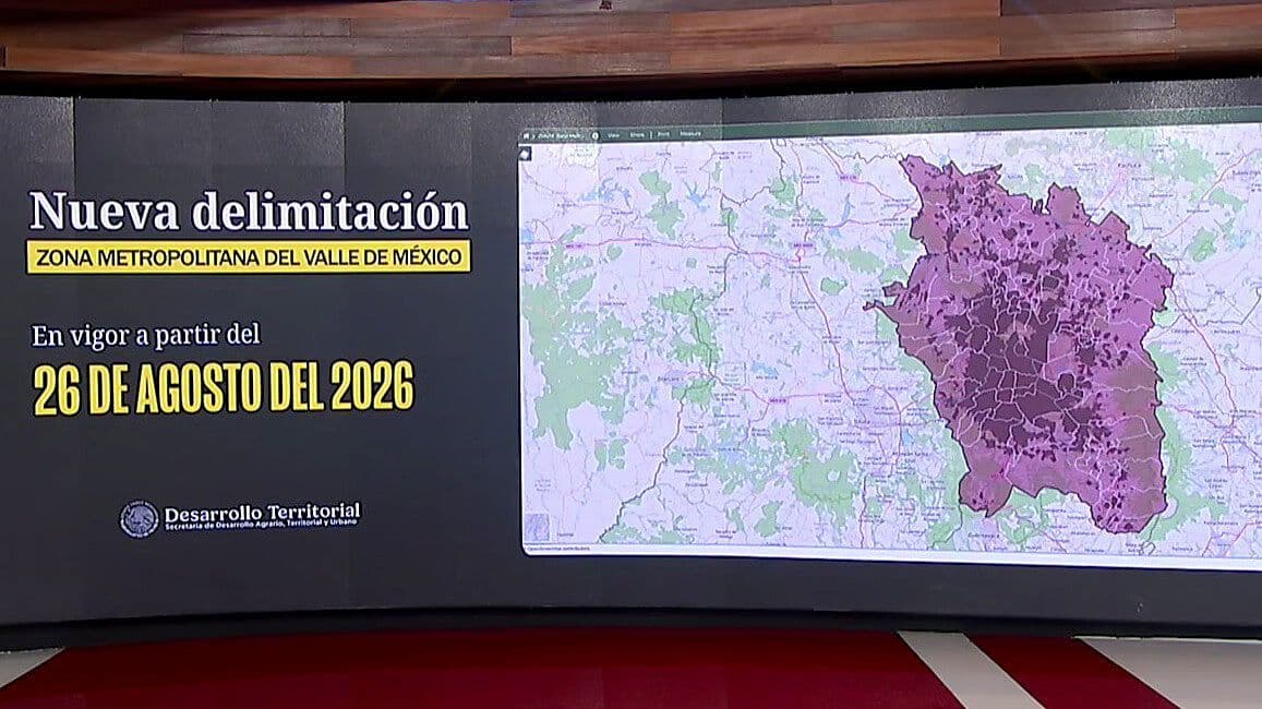 Zona Metropolitana del Valle de México Crece: Por Primera Vez Integra un Municipio de Morelos