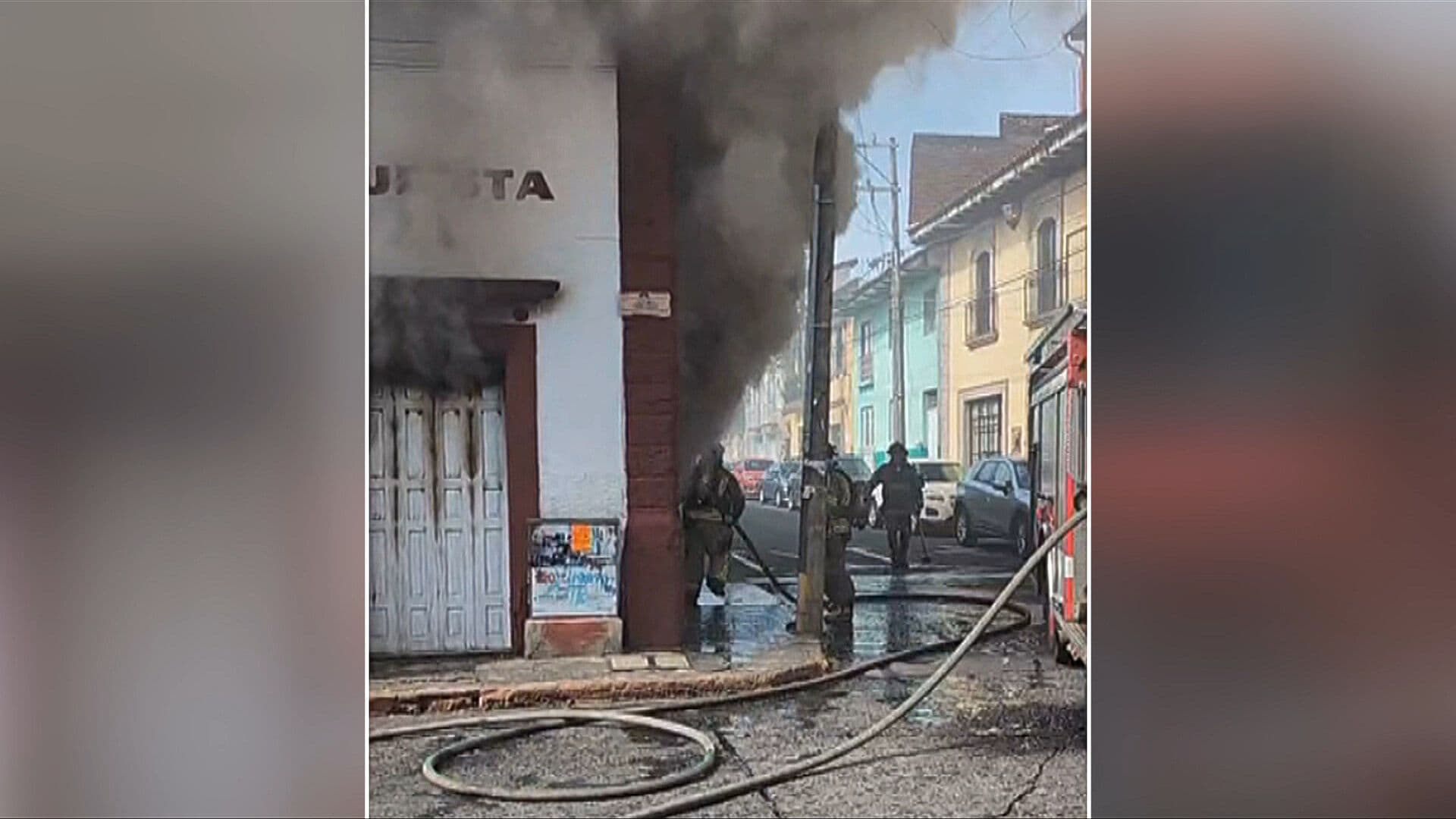 Video: Incendio en Tienda Naturista de Uruapan, Michoacán