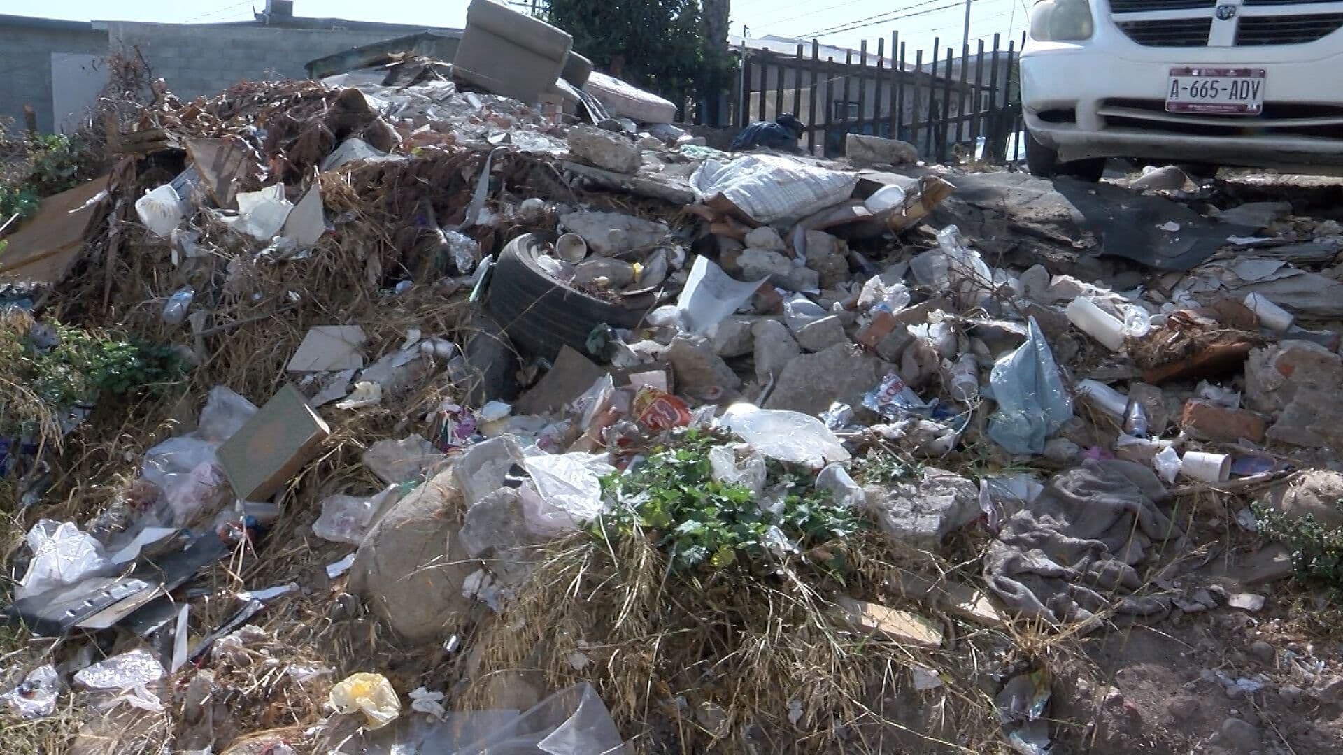 Acumulación de Basura Persiste por Más de 20 Años en Colonia Hidalgo de Tijuana