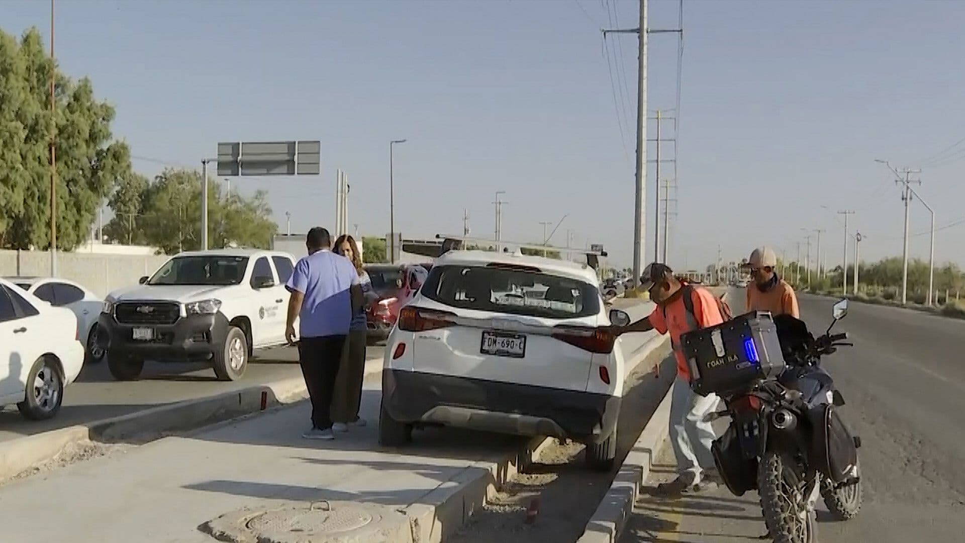 Hombre Ocasiona Accidente al Quedarse Dormido al Volante en Torreón