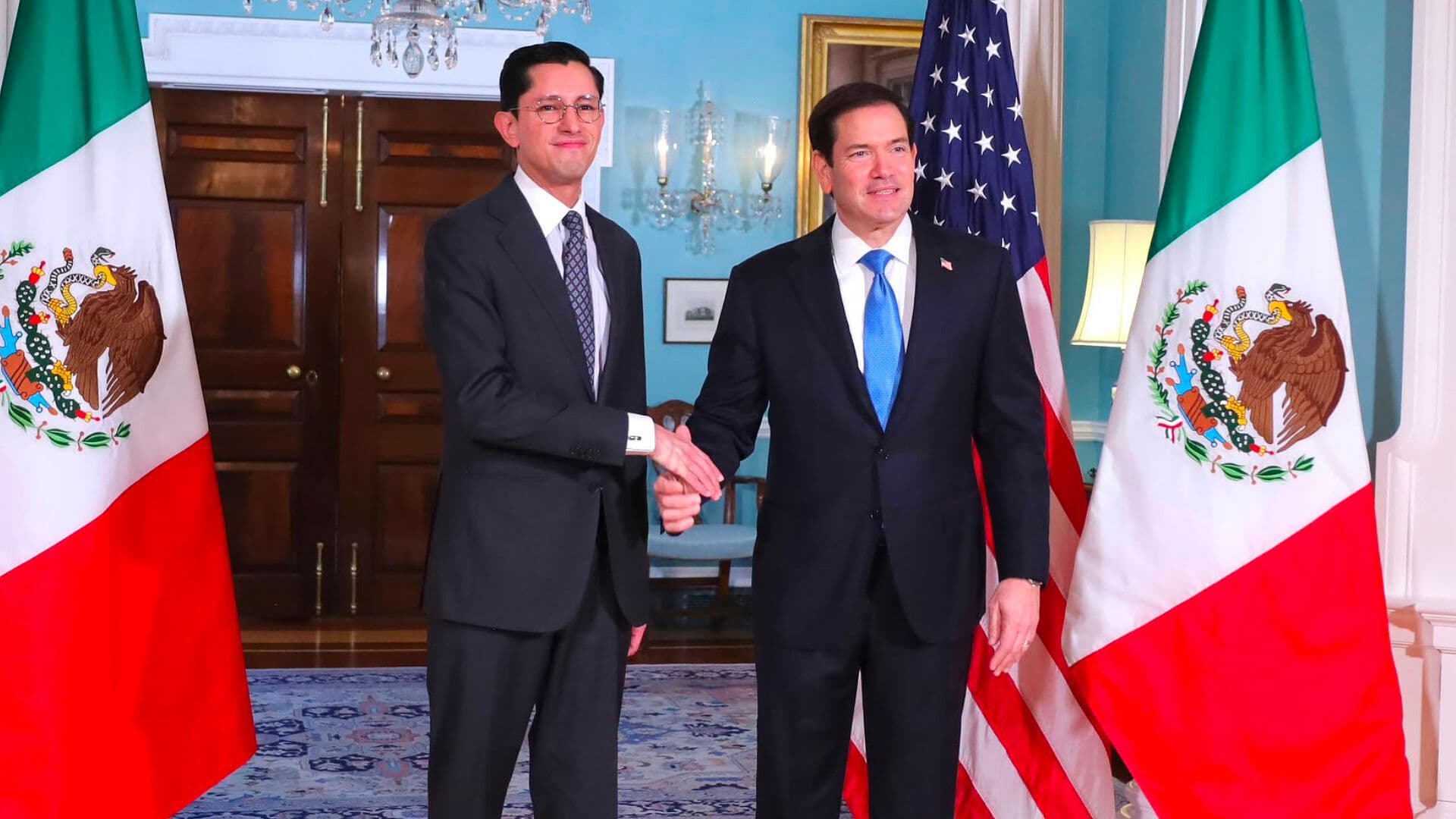 Roberto Velasco y Marco Rubio Hablan Sobre Migración, Tráfico de Armas y Droga