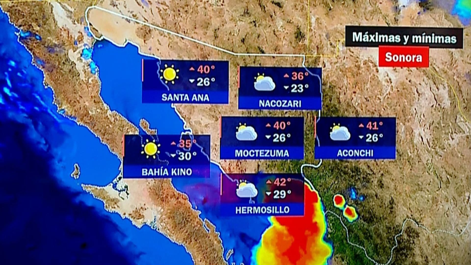 Pronóstico del Clima en Municipios del Estado de Sonora