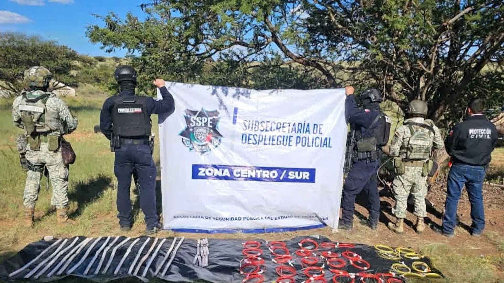 Aseguran Posibles Artefactos Explosivos en Hidalgo del Parral, Chihuahua