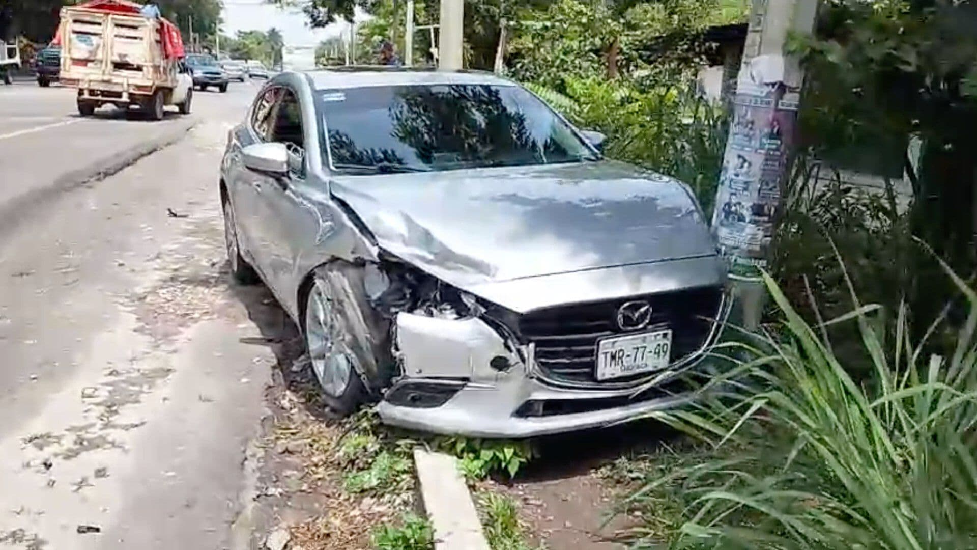Accidente en Carretera Córdoba-Yanga Deja Dos Personas Lesionadas