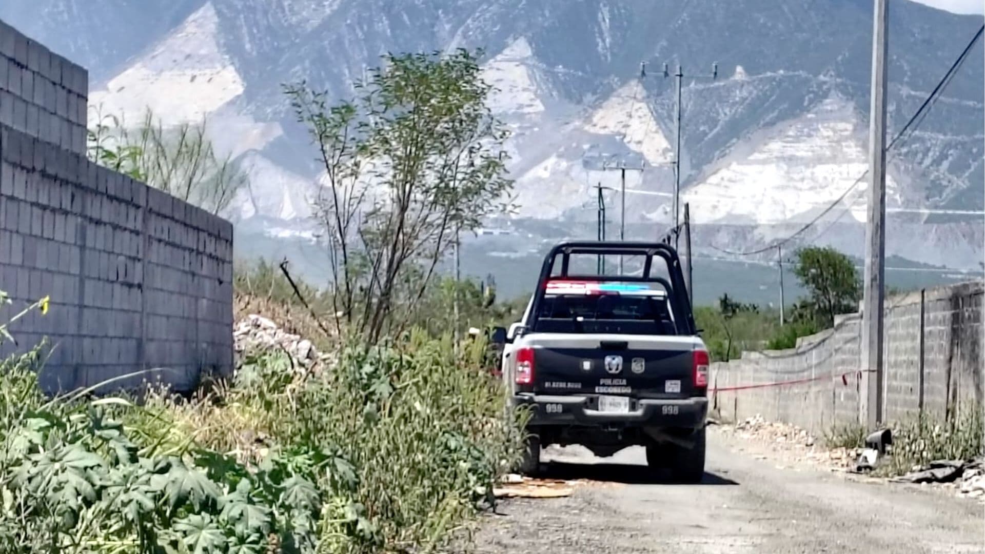 Moviliza Hallazgo de Restos Humanos en Escobedo, Nuevo León