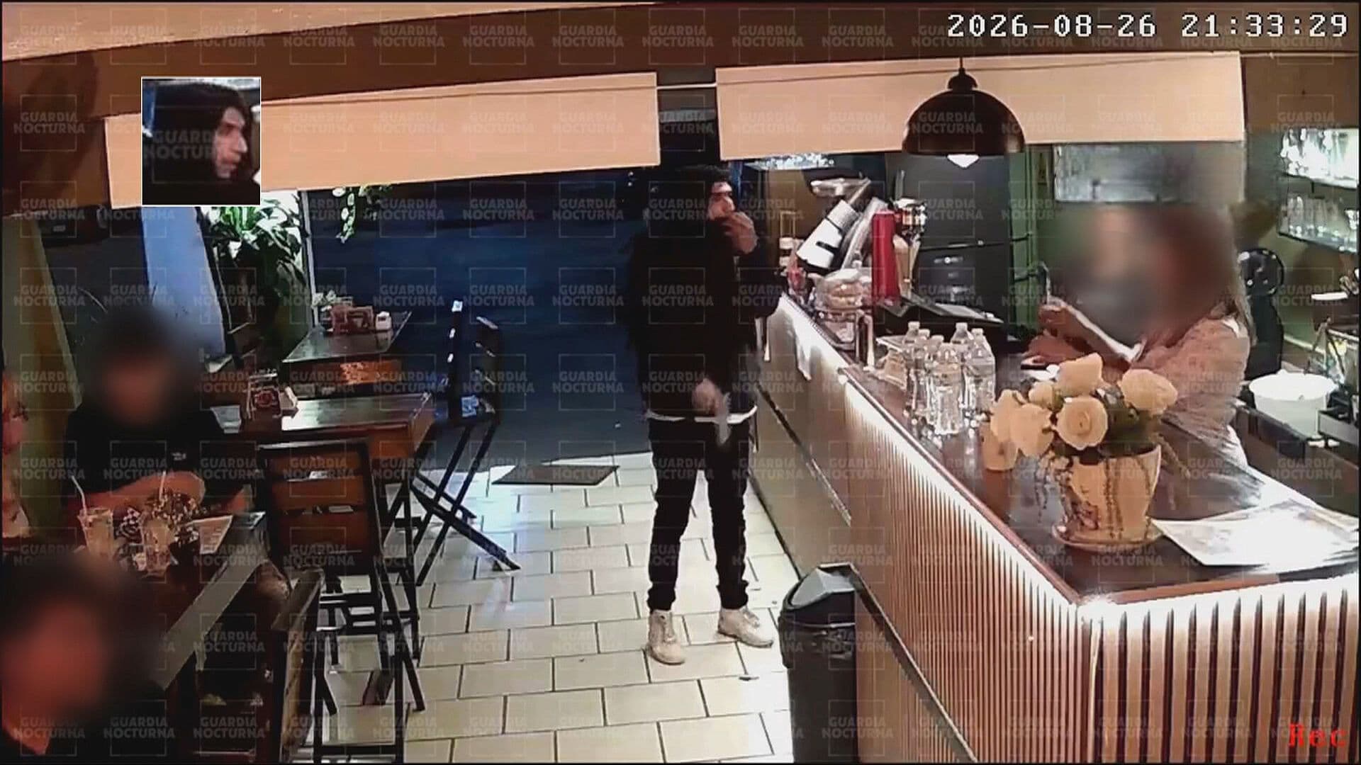 Captan Asalto a una Cafetería de la Colonia Santa Cecilia, Jalisco