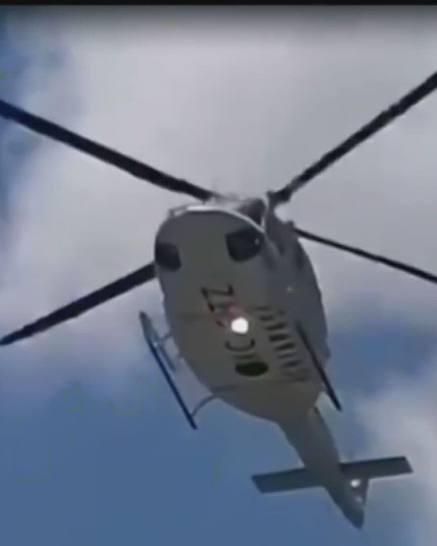 Helicóptero en que Viajaba Gobernador de Chiapas Realiza Maniobra para Evitar Accidente